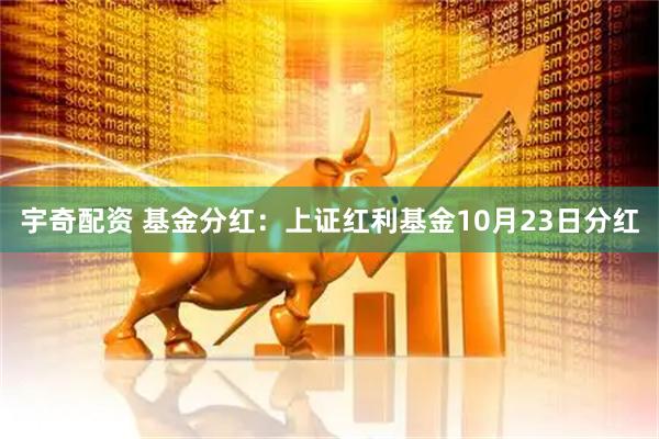 宇奇配资 基金分红：上证红利基金10月23日分红